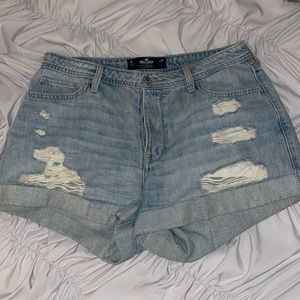 Hollister Distressed Mom Shorts